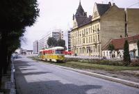 Imagine atasata: ORIGINAL TROLLEY SLIDE Timisoara Romania 224-47 Scene July 1969.JPG